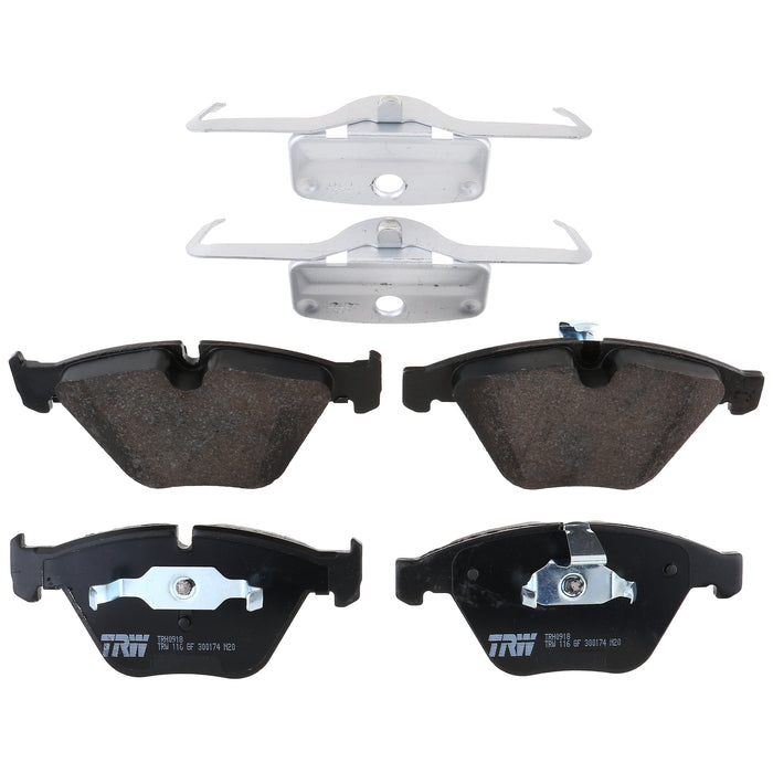 Front Disc Brake Pad Set for BMW 335i 2007 - 2009 TRW Pro TRH0918