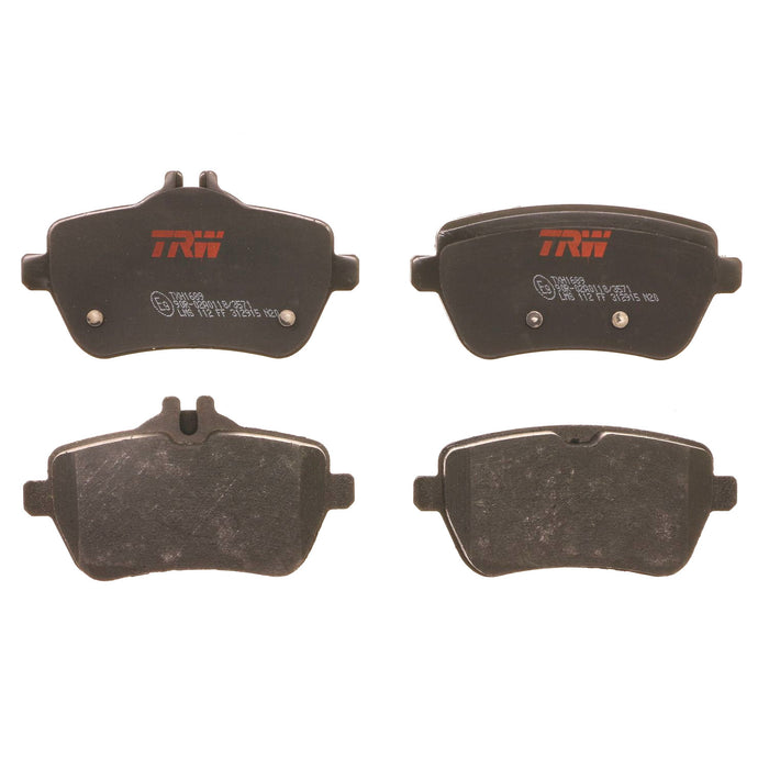 Rear Disc Brake Pad Set for Mercedes-Benz S550 2014 - 2017 TRW Ultra TXH1689