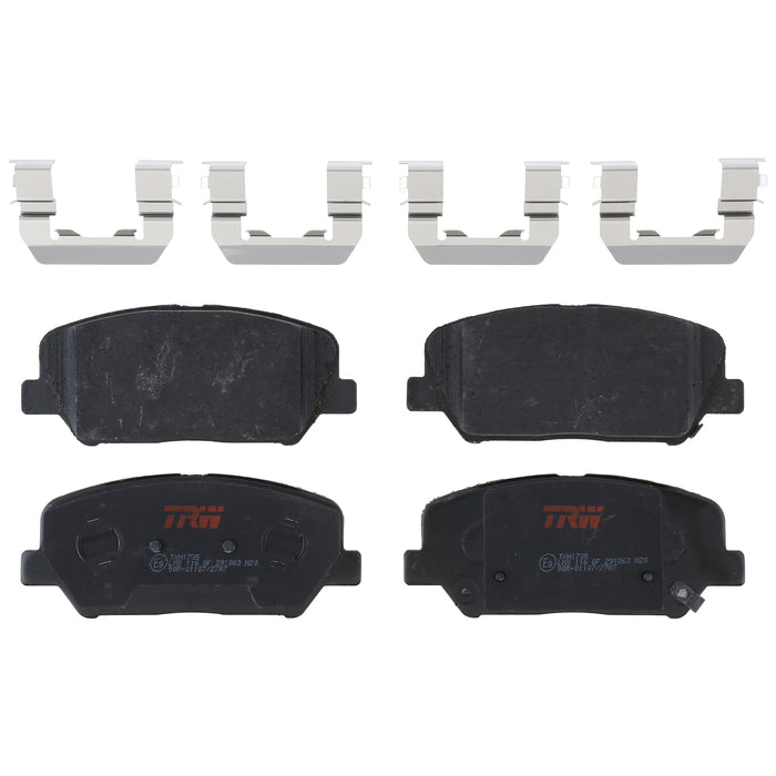 Front Disc Brake Pad Set for Hyundai Veloster 2013 - 2016 TRW Ultra TXH1735