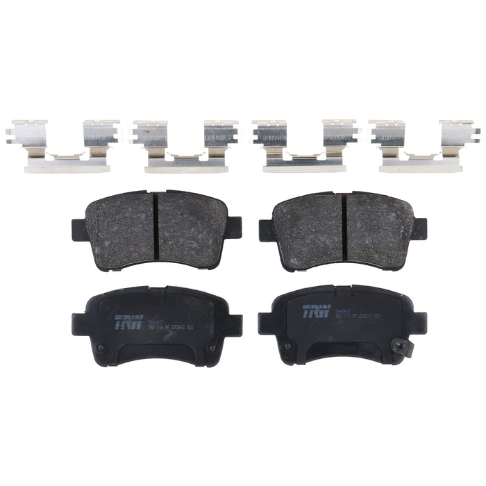 Front Disc Brake Pad Set for Suzuki Aerio 2002 - 2005 TRW Pro TRH0937