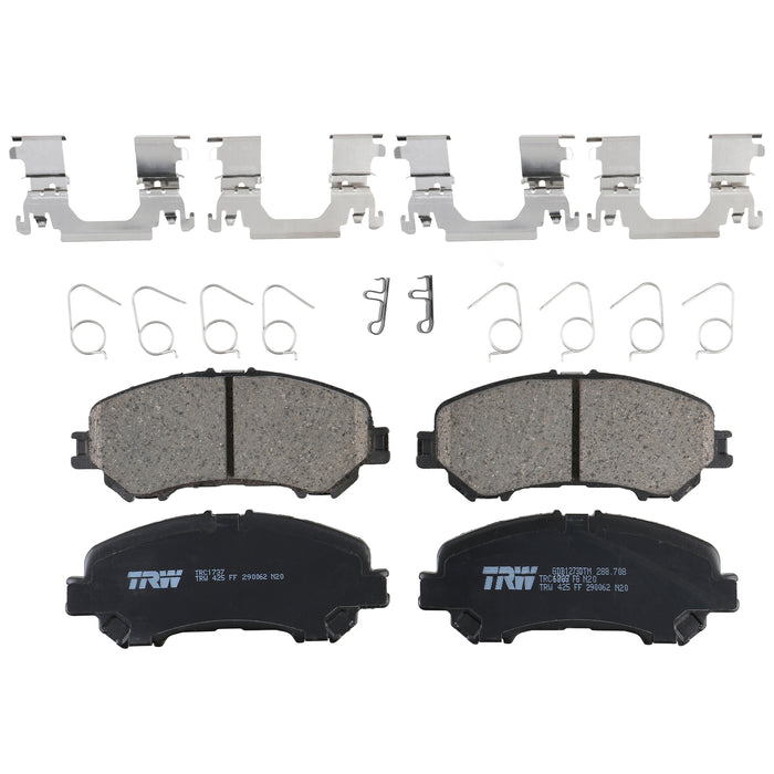 Front Disc Brake Pad Set for Nissan Rogue 2014 - 2020 TRW Pro TRC1737