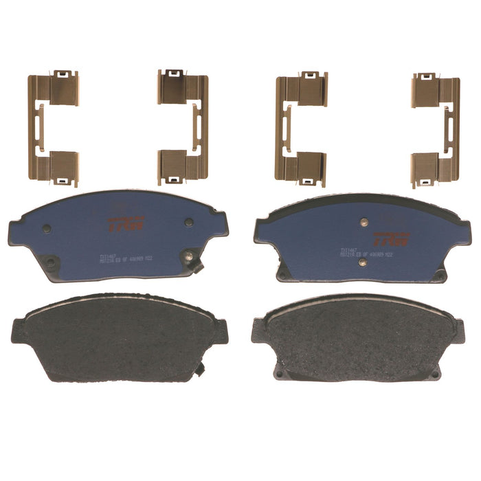 Front Disc Brake Pad Set for Chevrolet Volt 2011 TRW Blue TXI1467