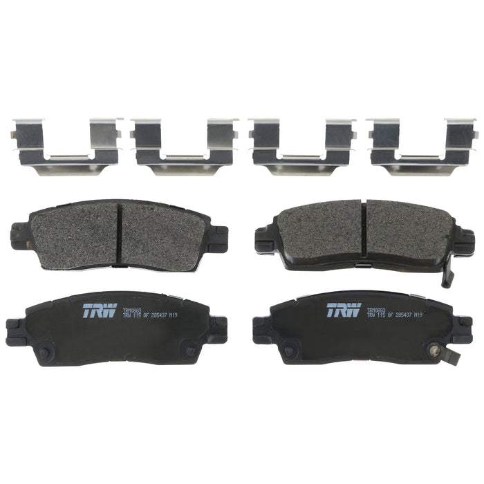 Rear Disc Brake Pad Set for Chevrolet Trailblazer 2002 - 2009 TRW Pro TRM0883