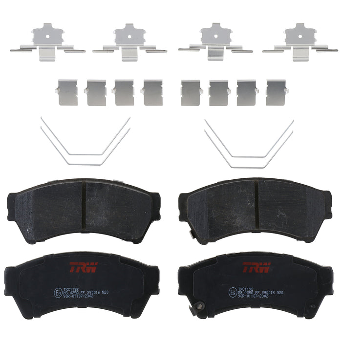 Front Disc Brake Pad Set for Mazda 6 2006 - 2007 TRW Ultra TXC1192