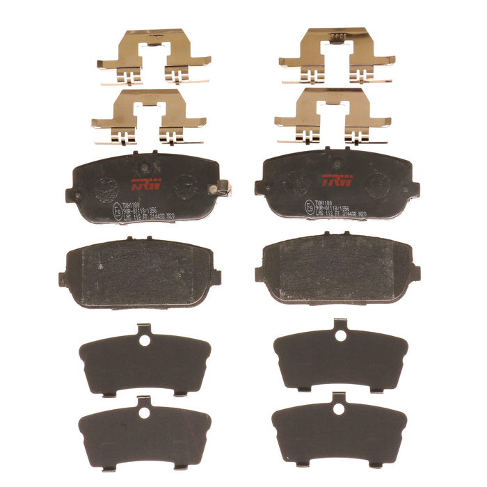 Rear Disc Brake Pad Set for Mazda MX-5 Miata 2006 - 2020 TRW Ultra TXH1180