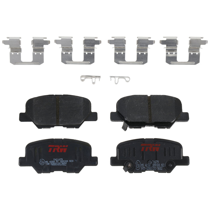 Rear Disc Brake Pad Set for Mazda 6 2014 - 2015 TRW Ultra TXC1679