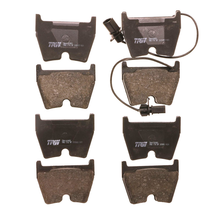 Front Disc Brake Pad Set for Audi RS6 2003 TRW  Pro TRH1029ES