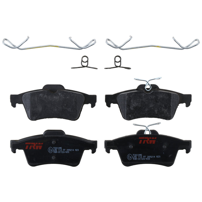 Rear Disc Brake Pad Set for Mazda 3 2004 - 2013 TRW Ultra TXH1095