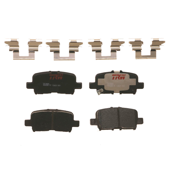 Rear Disc Brake Pad Set for Honda Pilot 2003 - 2008 TRW Ultra TXC0865