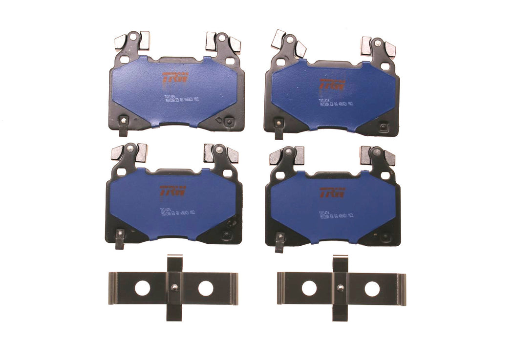 Front Disc Brake Pad Set for Tesla S 2012 - 2014 TRW Blue TXI1474