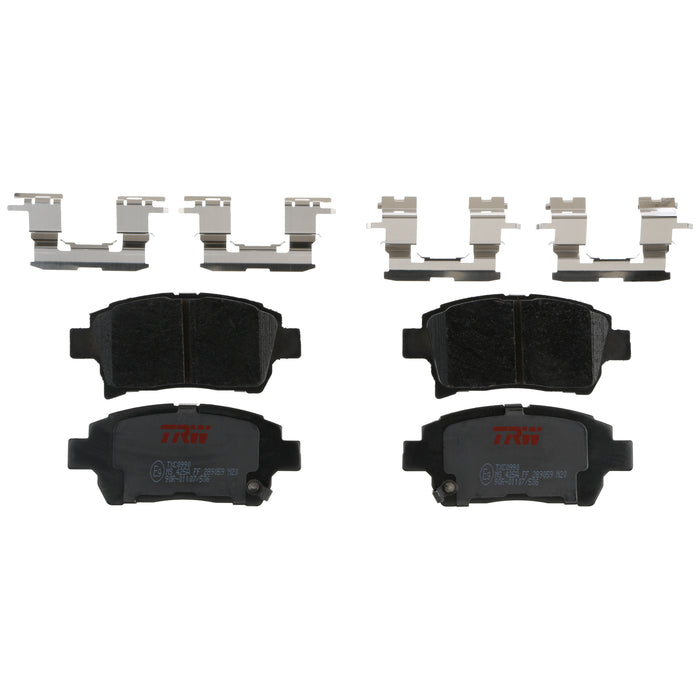 Front Disc Brake Pad Set for Toyota Prius 2003 - 2009 TRW Ultra TXC0990