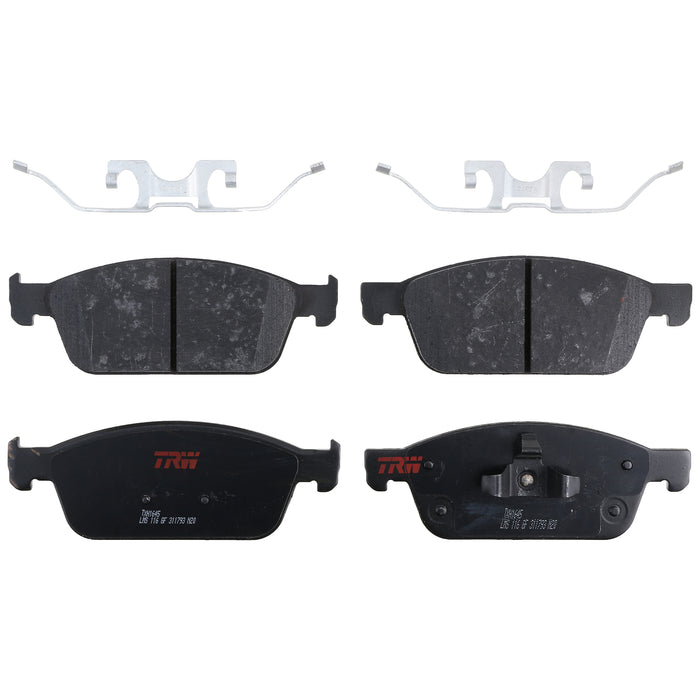 Front Disc Brake Pad Set for Ford Escape 2013 - 2017 TRW Ultra TXH1645