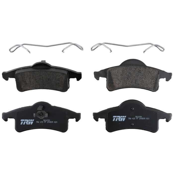 Rear Disc Brake Pad Set for Jeep Grand Cherokee 1999 - 2004 TRW Pro TRC0791