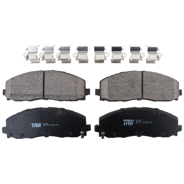 Front Disc Brake Pad Set for Dodge Grand Caravan 2012 - 2020 TRW Pro TRC1589