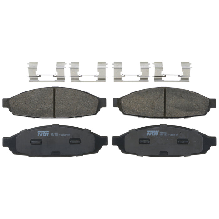 Front Disc Brake Pad Set for Lincoln Aviator 2003 - 2005 TRW Pro TRC0953