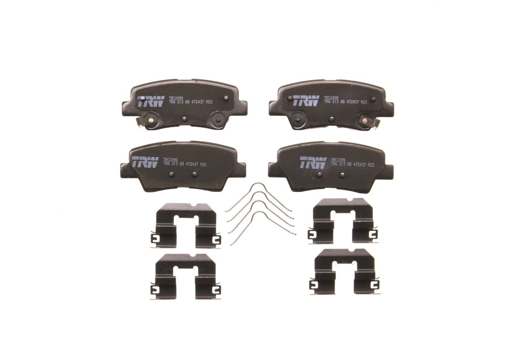 Rear Disc Brake Pad Set for Kia Sportage 2018 - 2022 TRW Pro TRC2098