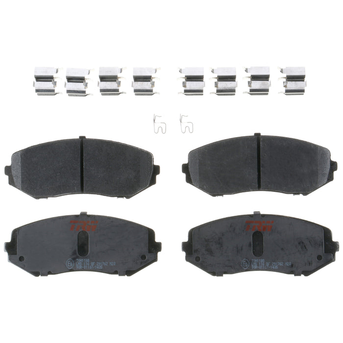 Front Disc Brake Pad Set for Suzuki Grand Vitara 2006 - 2008 TRW Ultra TXH1188