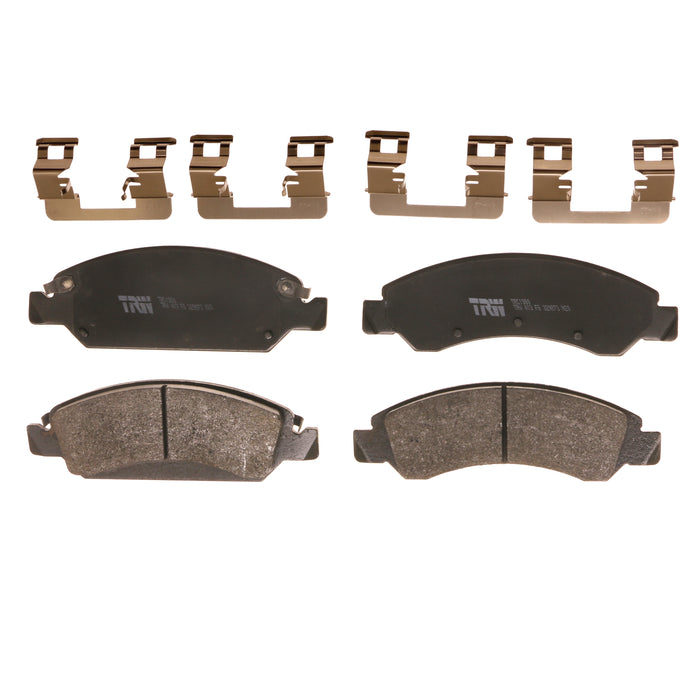 Front Disc Brake Pad Set for Chevrolet Tahoe 2007 - 2014 TRW Pro TRC1380