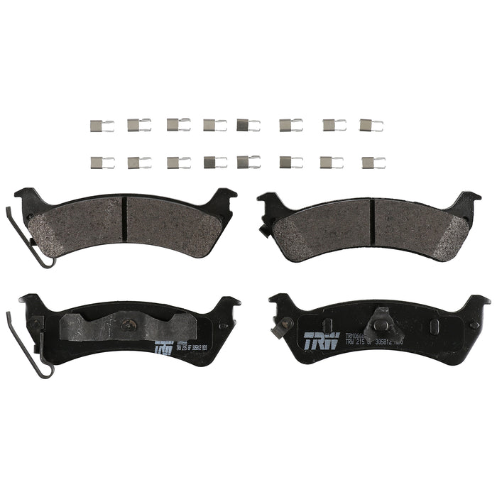Rear Disc Brake Pad Set for Jeep Grand Cherokee 1994 - 1998 TRW Pro TRM0666
