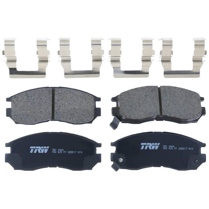 Front Disc Brake Pad Set for Mitsubishi Eclipse 1990 - 2001 TRW Pro TRC0484