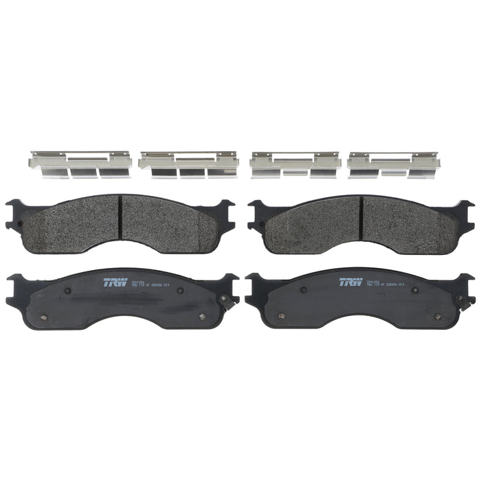 Front Disc Brake Pad Set for Dodge Ram 1500 2004 TRW Pro TRM1054