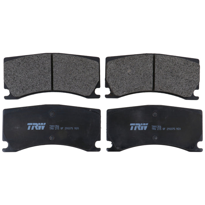 Rear Disc Brake Pad Set for Jaguar XKR 2008 - 2009 TRW Pro TRM1356