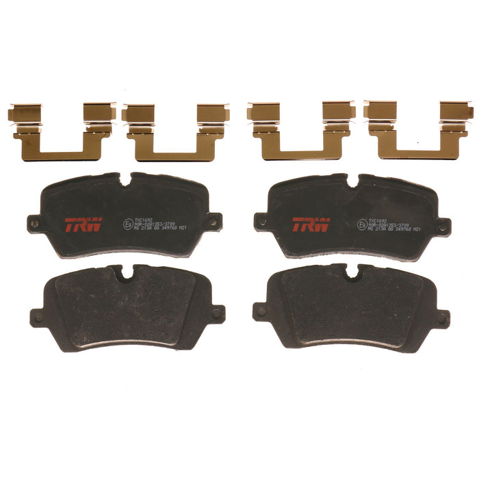 Rear Disc Brake Pad Set for Land Rover Range Rover Sport 2014 - 2019 TRW Ultra TXC1692