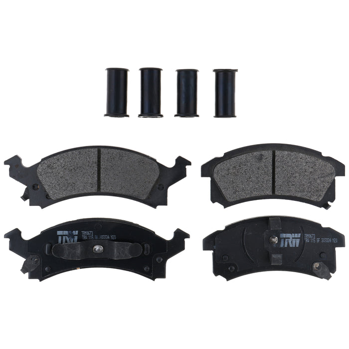 Front Disc Brake Pad Set for Chevrolet Corsica 1996 TRW Pro TRM0673
