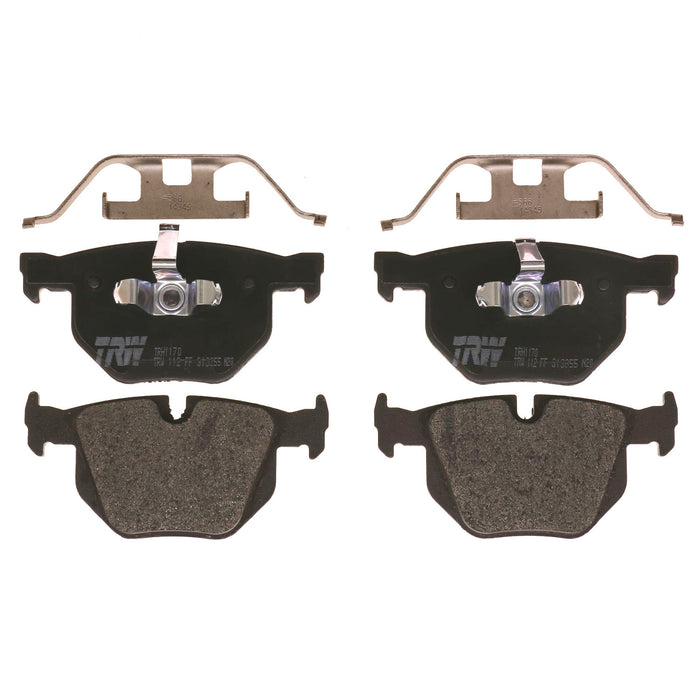 Rear Disc Brake Pad Set for BMW 335i 2007 - 2013 TRW Pro TRH1170
