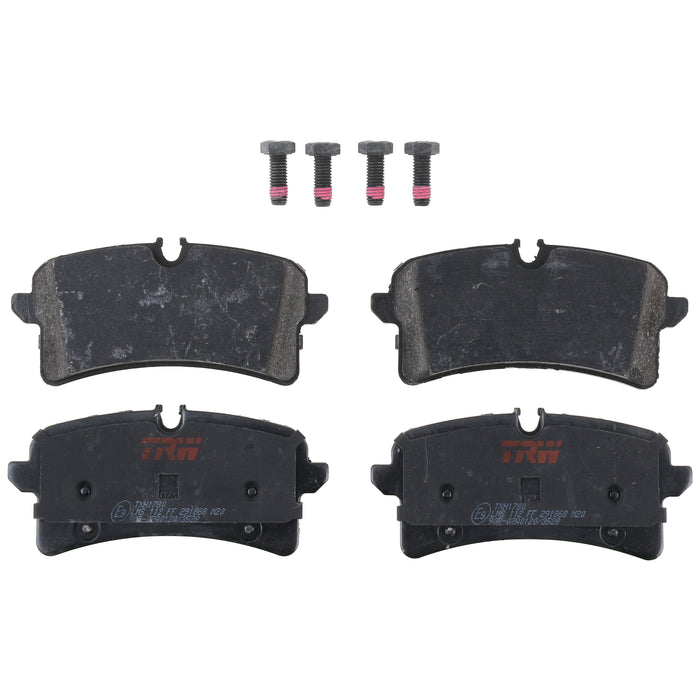 Rear Disc Brake Pad Set for Porsche Macan 2015 - 2018 TRW Ultra TXH1780