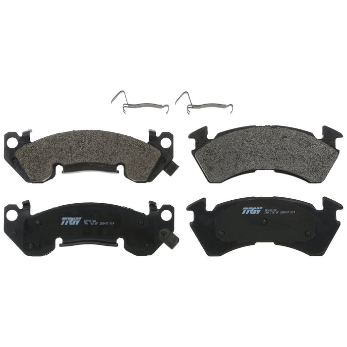 Front Disc Brake Pad Set for Chevrolet Caprice 1993 - 1996 TRW Pro TRM0614A