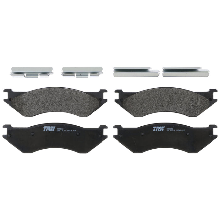 Front Disc Brake Pad Set for Dodge Ram 1500 2001 TRW Pro TRM0842