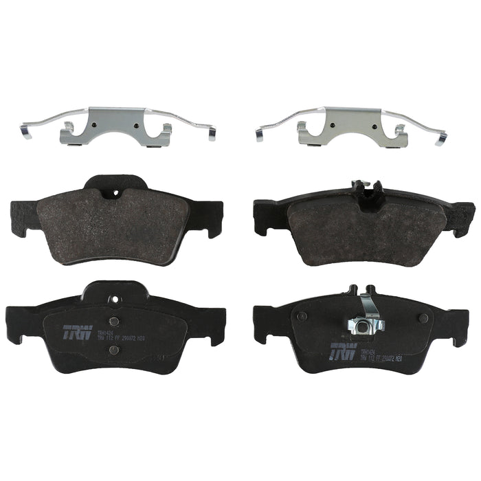 Rear Disc Brake Pad Set for Mercedes-Benz E350 2010 - 2016 TRW Pro TRH1424
