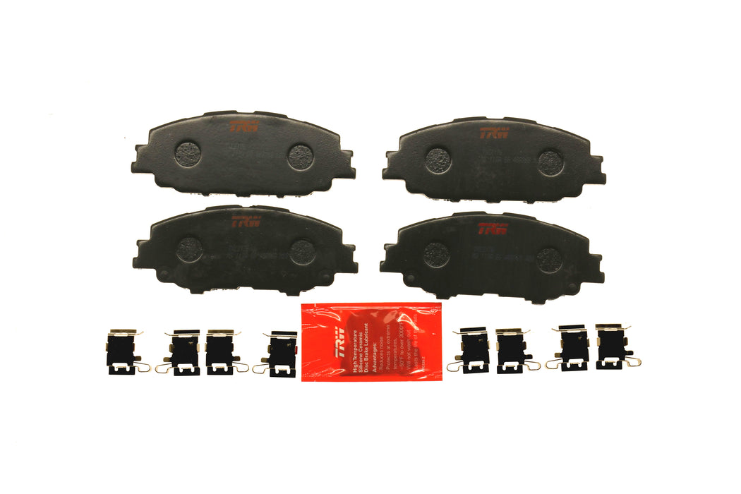 Front Disc Brake Pad Set for Toyota Corolla 2019 - 2023 TRW Ultra TXC2176
