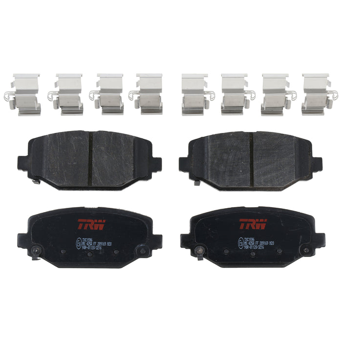 Rear Disc Brake Pad Set for Dodge Grand Caravan 2012 - 2020 TRW Ultra TXC1596