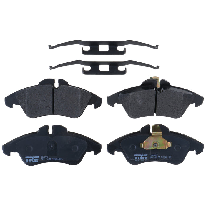 Front Disc Brake Pad Set for Dodge Sprinter 2500 2003 - 2006 TRW Pro TRH0950