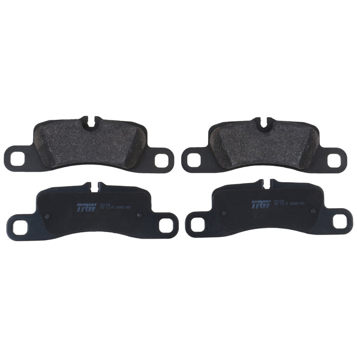Rear Disc Brake Pad Set for Porsche Cayenne 2009 - 2010 TRW Pro TRH1390