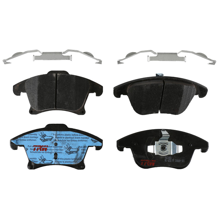 Front Disc Brake Pad Set for Ford Fusion 2013 - 2020 TRW Ultra TXC1653