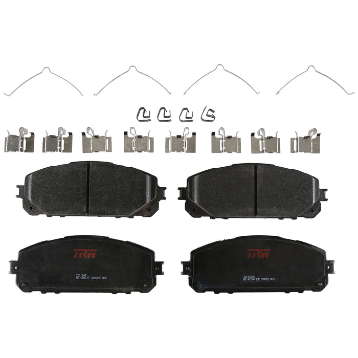 Front Disc Brake Pad Set for Jeep Cherokee 2014 - 2021 TRW Ultra TXC1843
