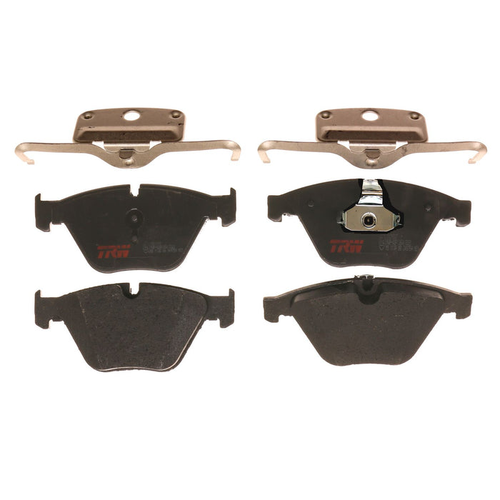 Front Disc Brake Pad Set for BMW 535i xDrive 2011 - 2016 TRW Ultra TXC1597