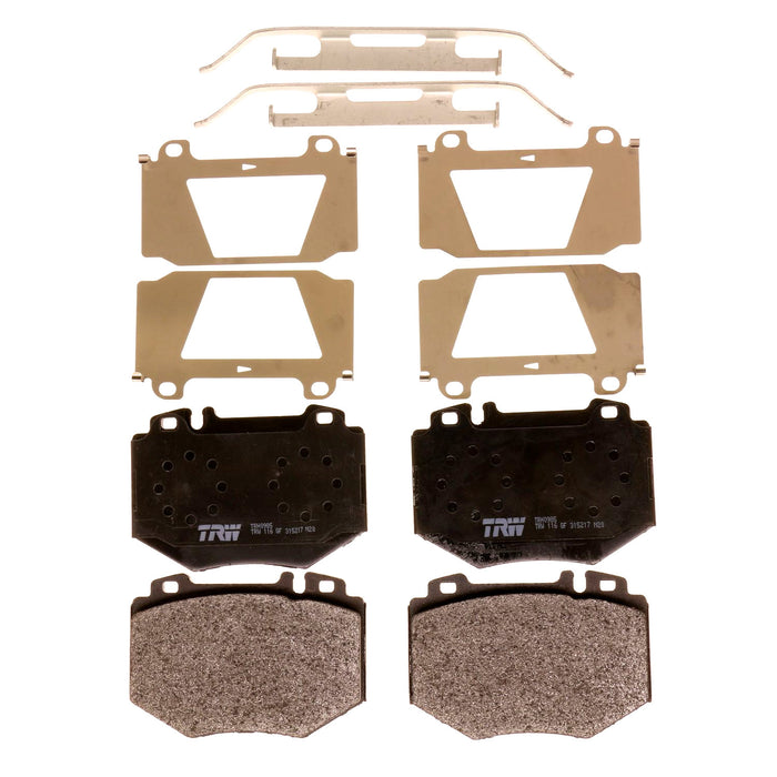 Front Disc Brake Pad Set for Mercedes-Benz S500 2001 - 2002 TRW Pro TRH0985
