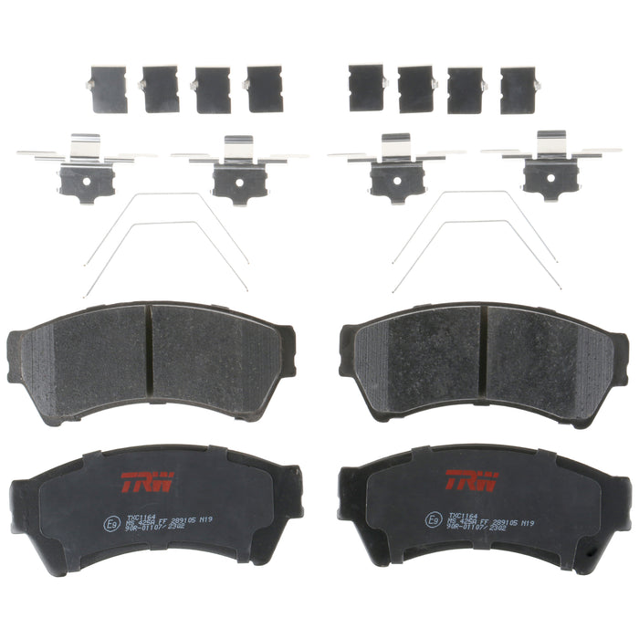 Front Disc Brake Pad Set for Ford Fusion 2006 - 2012 TRW Ultra TXC1164