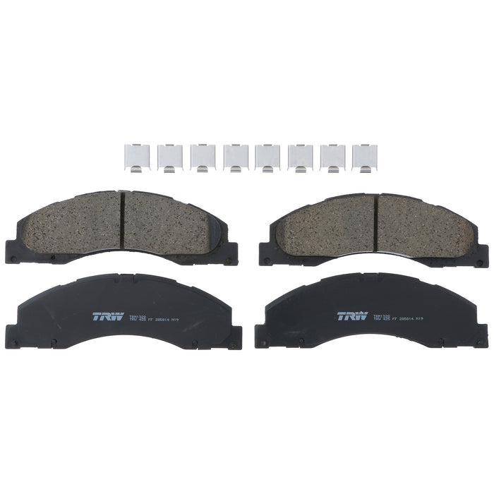 Front Disc Brake Pad Set for Ford E-350 Super Duty 2008 - 2019 TRW Pro TRM1328