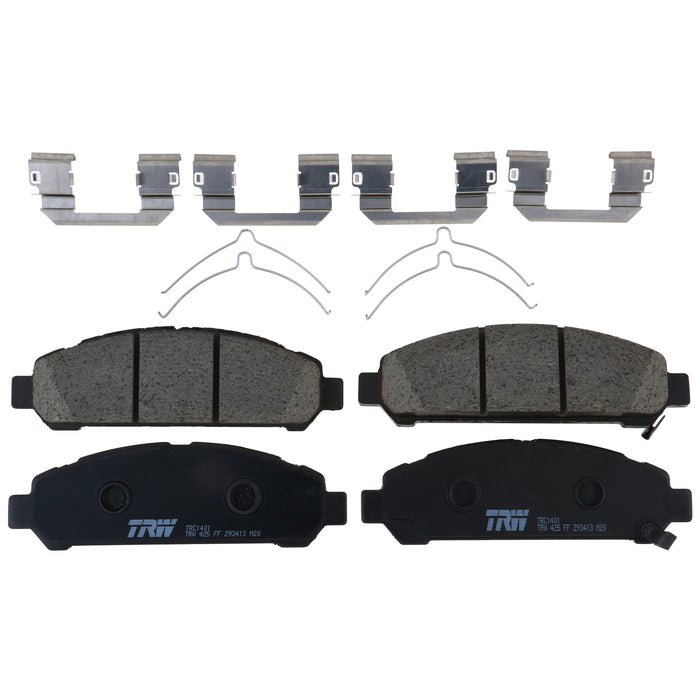 Front Disc Brake Pad Set for Toyota Venza 2009 - 2015 TRW Pro TRC1401