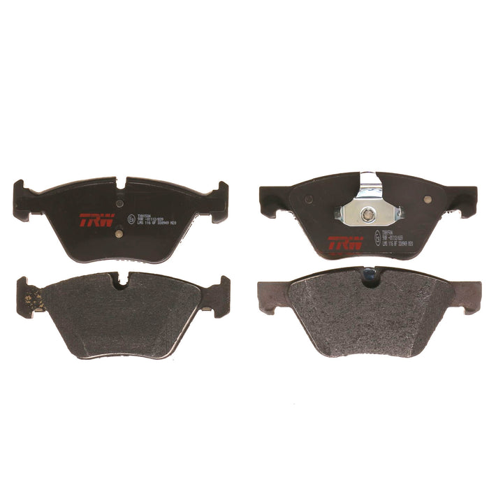 Front Disc Brake Pad Set for BMW 528i 2011 - 2016 TRW  Ultra TXH1504