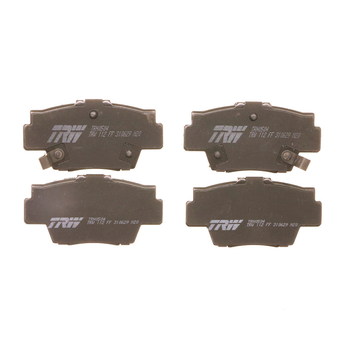Rear Disc Brake Pad Set for Acura NSX 1991 - 1996 TRW Pro TRH0504