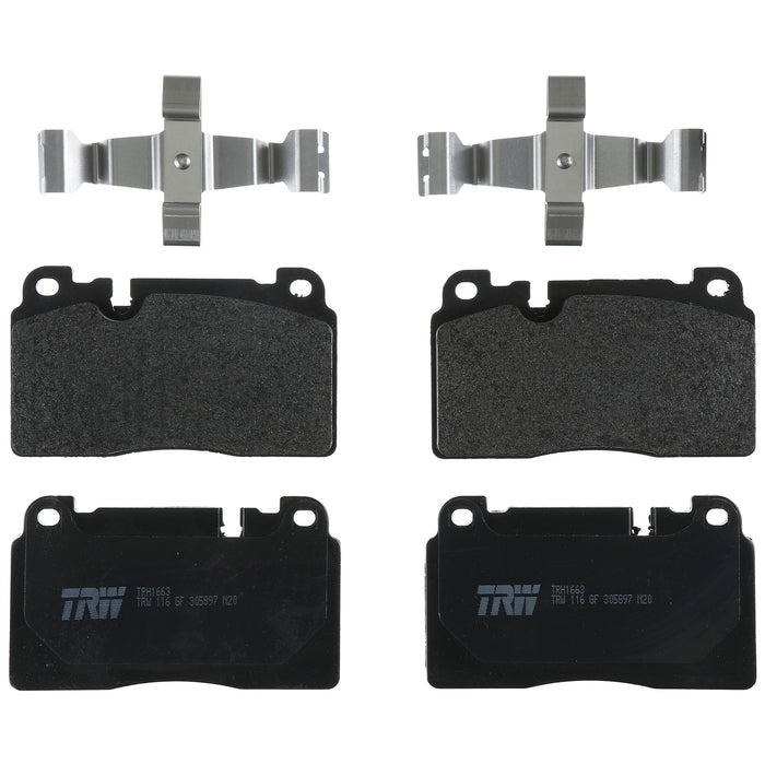 Front Disc Brake Pad Set for Audi Q5 2013 - 2017 TRW Pro TRH1663