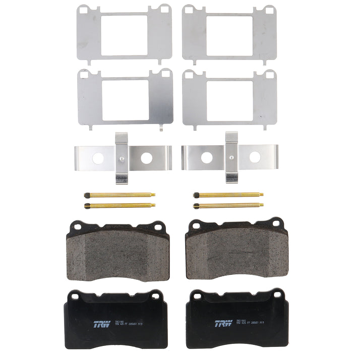Front Disc Brake Pad Set for Mitsubishi Lancer 2003 - 2006 TRW Pro TRC1001
