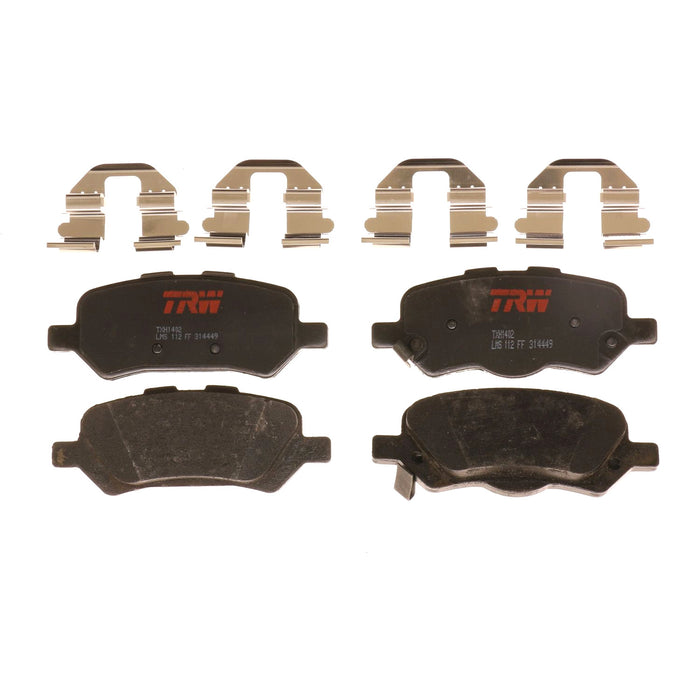 Rear Disc Brake Pad Set for Toyota Venza 2009 - 2015 TRW Ultra TXH1402
