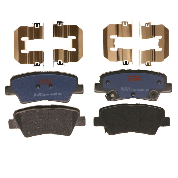 Rear Disc Brake Pad Set for Hyundai Ioniq 2017 - 2021 TRW Blue TXI1812